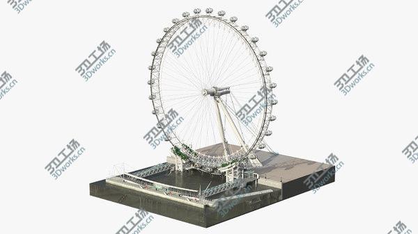 images/goods_img/20210312/Observation Ferris Wheel Rigged 3D model/1.jpg